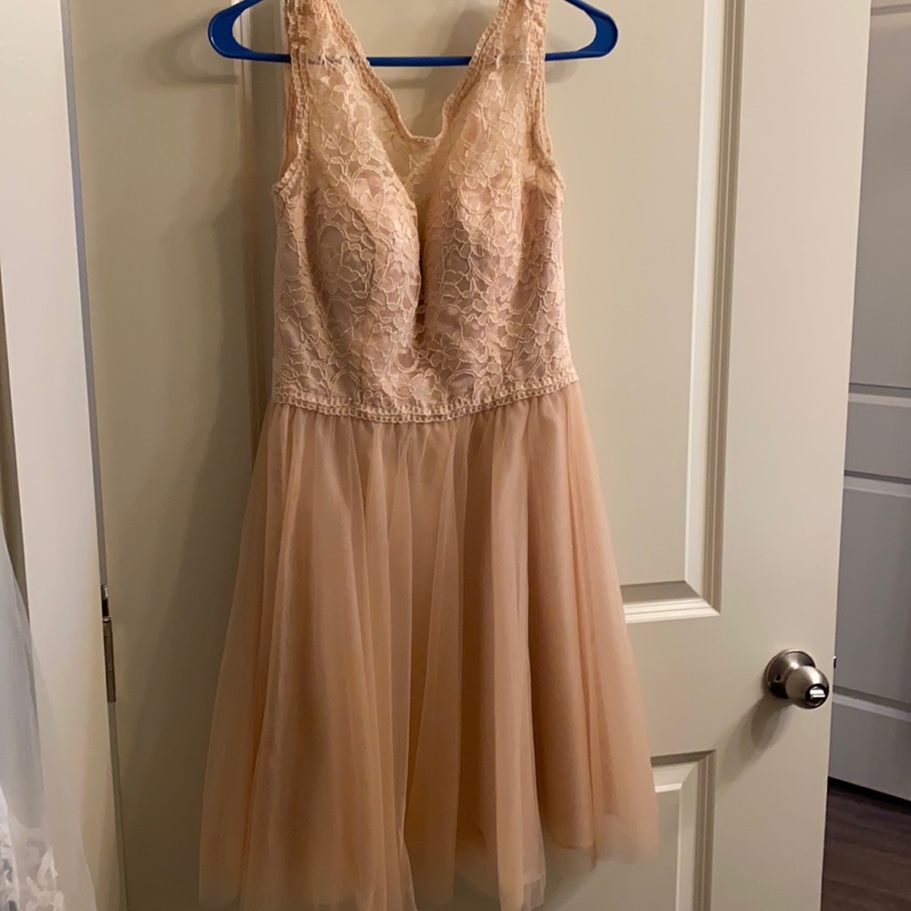 Morilee by Madeline Gardner real length dress